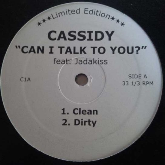 Cassidy – Can I Talk to You (Instrumental)